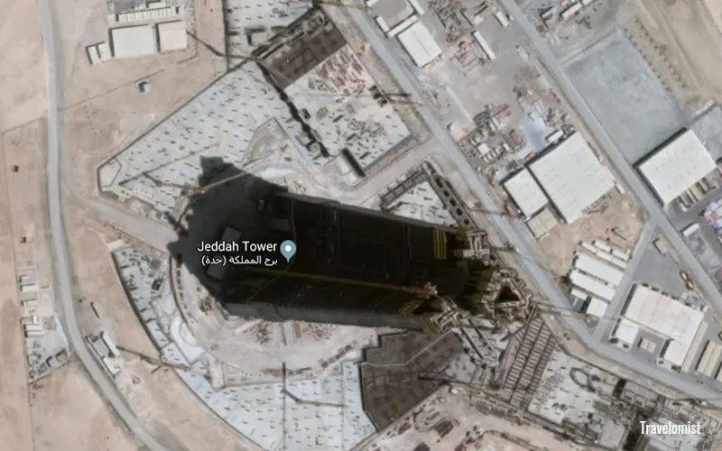 jeddah tower location