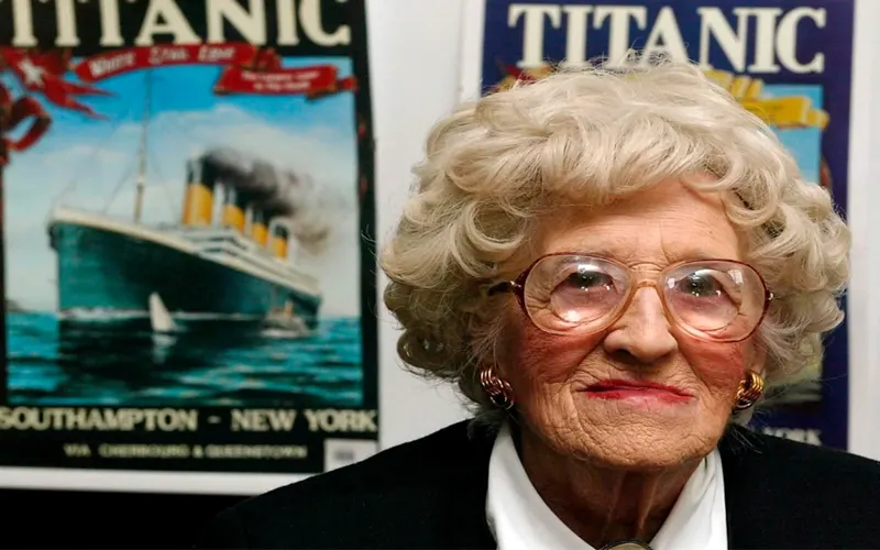 Millvina Dean The last survivor of titanic