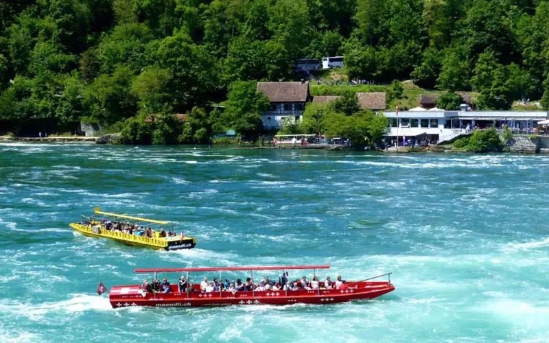 Rhine Falls Switzerland history