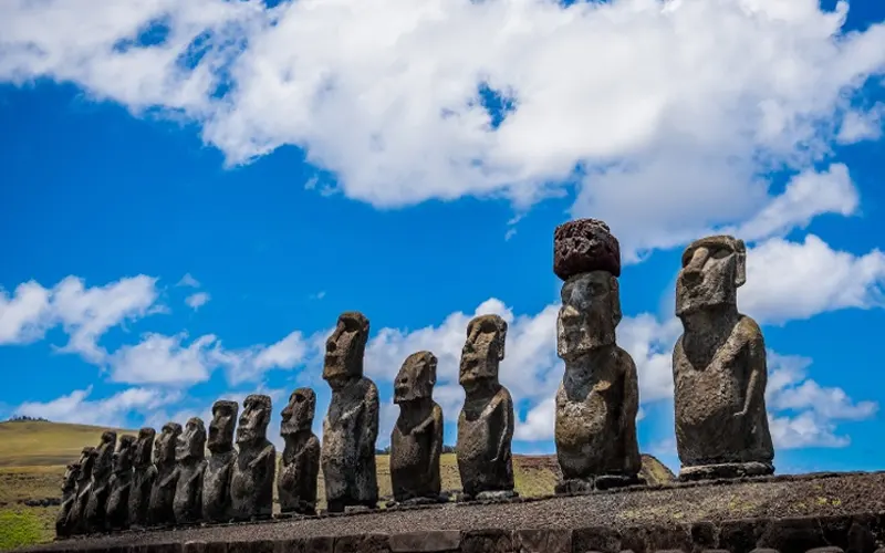 Statues In Easter Island