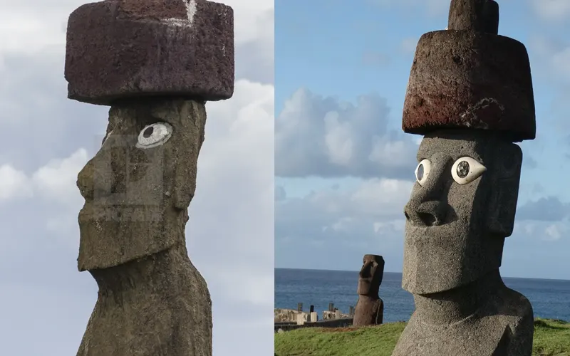 Stones Used To Built Moai