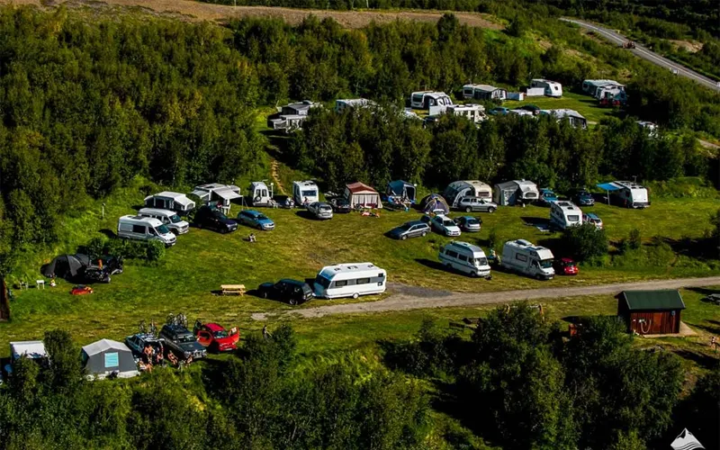 Camping Near Godafoss