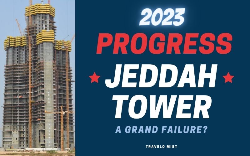 Jeddah tower progress 2023