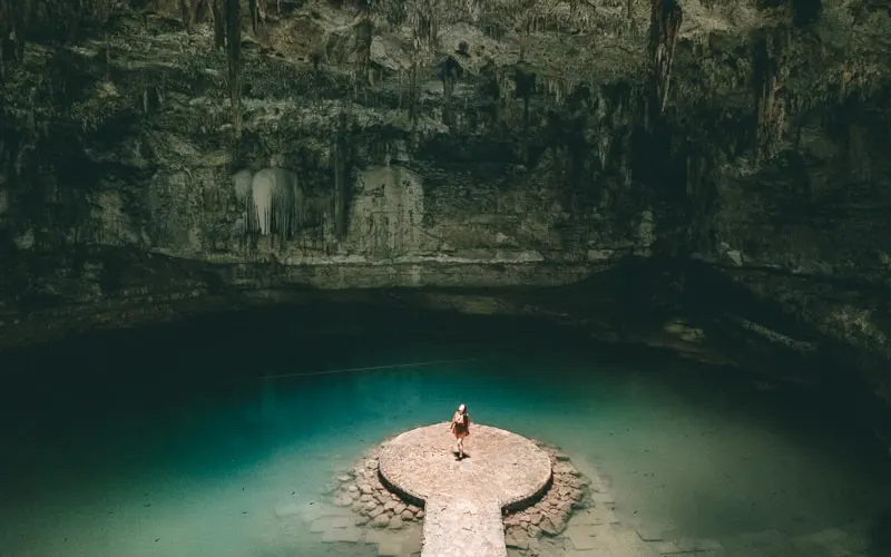 The Depth of Cenote Suytun