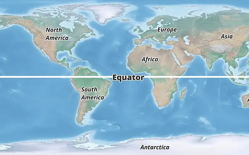 the equator