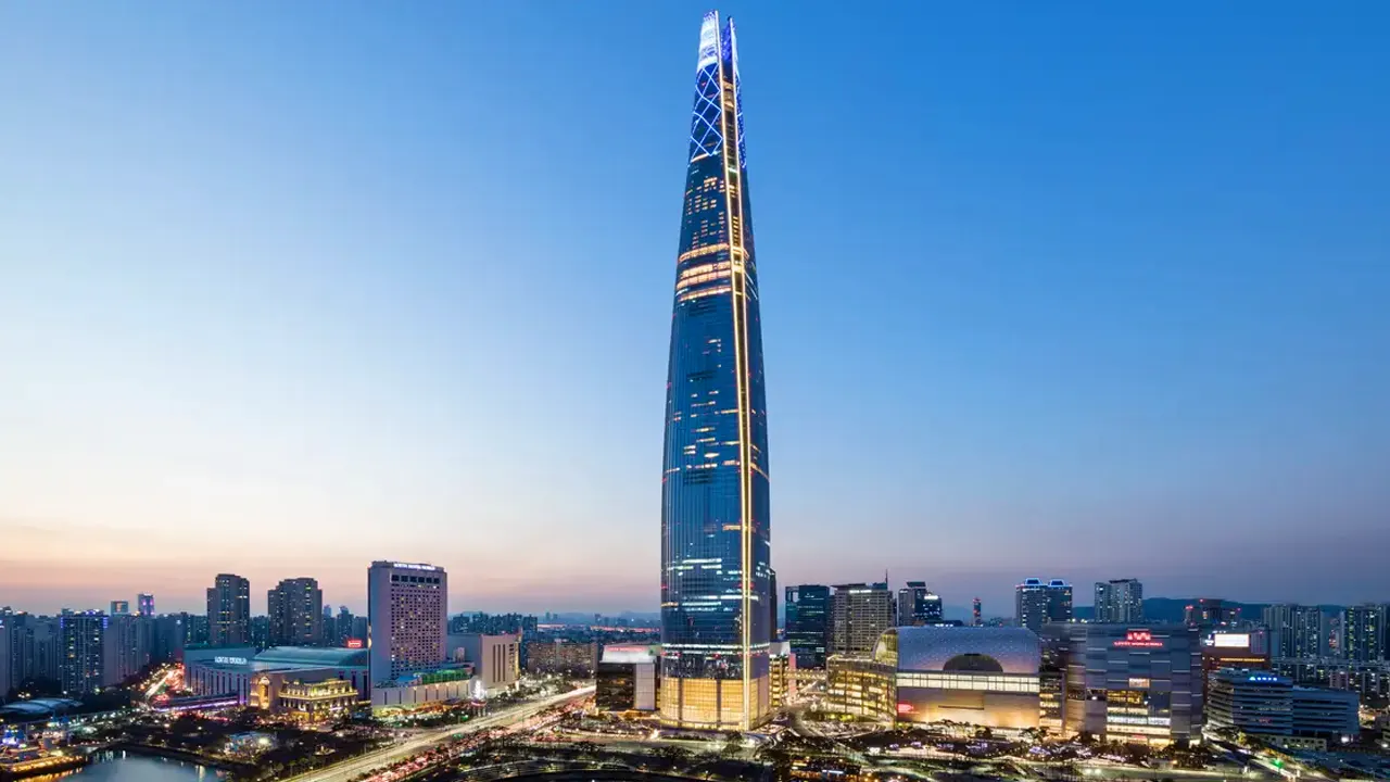 Lotte World Tower Elevators, South Korea