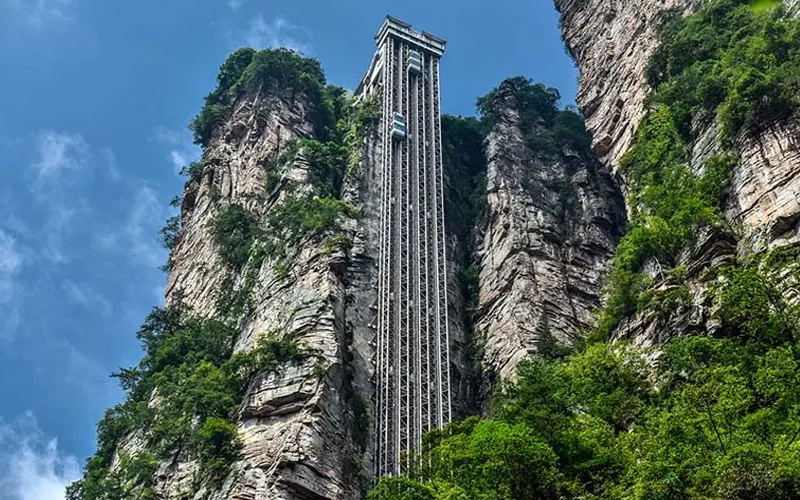 The Bailong Elevator, China
