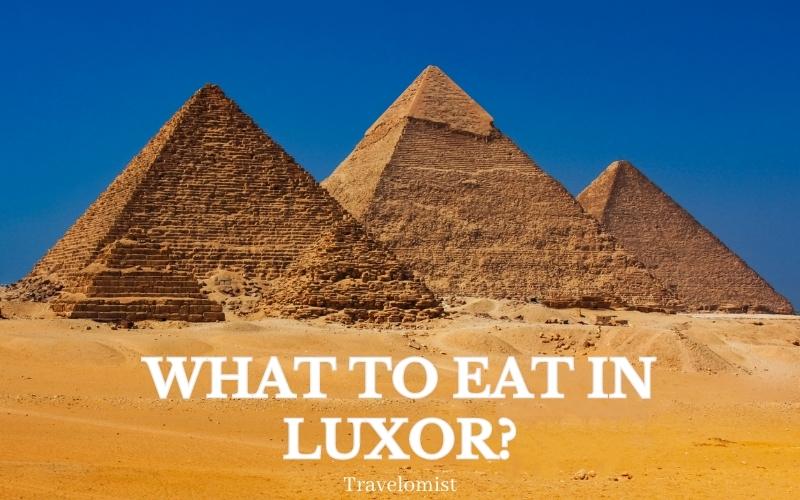 Best Restaurants In Luxor Egypt Near The Nile